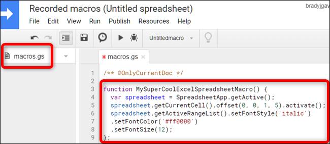 Hướng dẫn cách tự động hóa Google Sheets bằng Macro